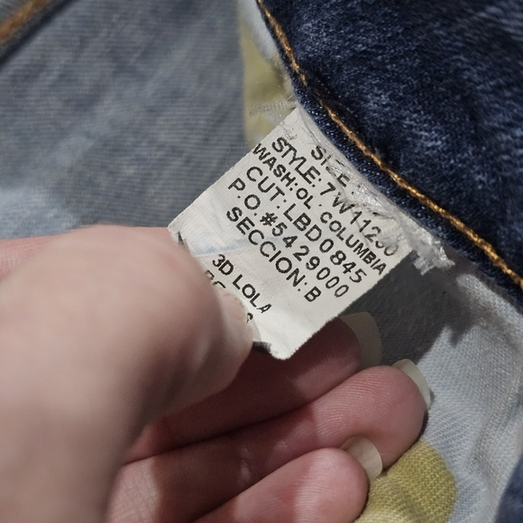 Lucky Brand Lola Bootcut Blue Wash Mid‑Rise Jeans w/ Embroidered Back Pockets 27 - Picture 9 of 14